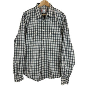 American‎ Cowboys Wrangler Wrancher Men's XL Pearl Snap Thick Stitch Western